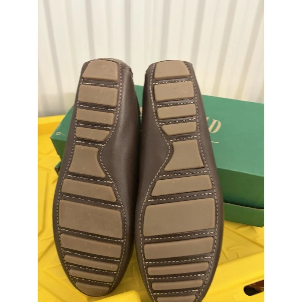 NWT Eastland Marcella Driving Moccasins LOAFERS Slip On FLATS Brown 9,5